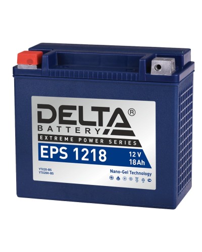 Delta EPS 1218. Аккумулятор герметичный свинцово-кислотный стартерный. Delta в Химках