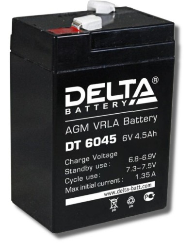 Delta DT 6045. Аккумулятор герметичный свинцово-кислотный. Delta в Химках