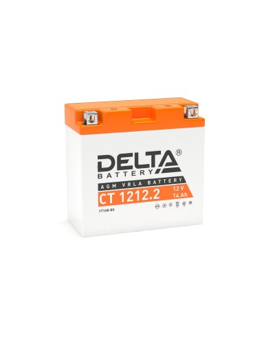 Delta CT 1212.2. Аккумулятор герметичный свинцово-кислотный стартерный. Delta в Химках
