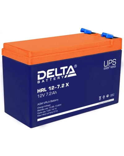Delta HRL 12-7.2 X. Аккумулятор герметичный свинцово-кислотный. Delta в Химках