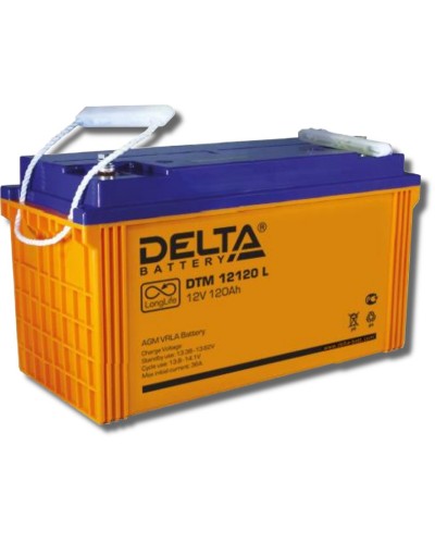 Delta DTM 12120 L. Аккумулятор герметичный свинцово-кислотный. Delta в Химках
