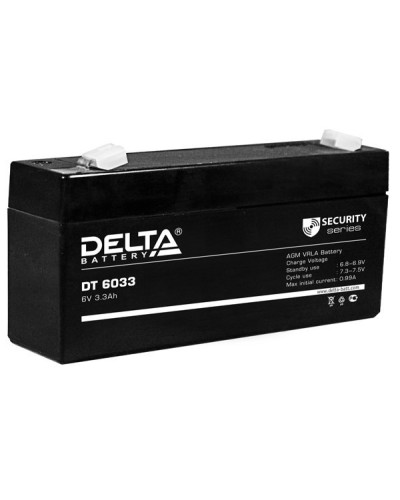 Delta DT 6033 (125мм). Аккумулятор герметичный свинцово-кислотный. Delta в Химках