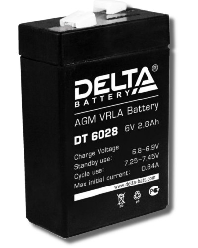 Delta DT 6028. Аккумулятор герметичный свинцово-кислотный. Delta в Химках
