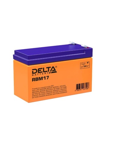 Delta RBM17. Аккумулятор для ИБП APC. Delta в Химках