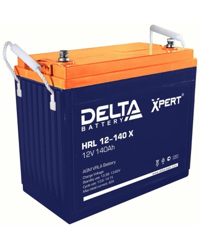 Delta HRL 12-140 X. Аккумулятор герметичный свинцово-кислотный. Delta в Химках