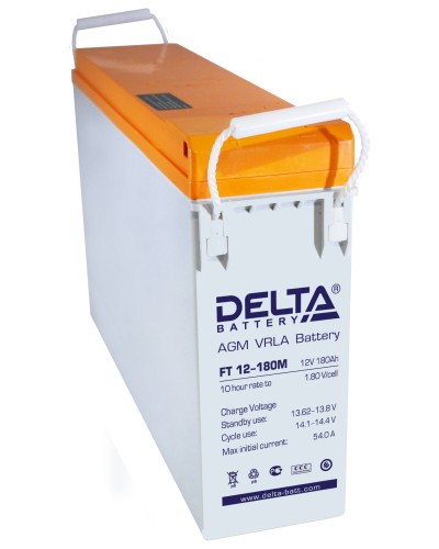 Delta FT 12-180 M. Аккумулятор герметичный свинцово-кислотный. Delta в Химках