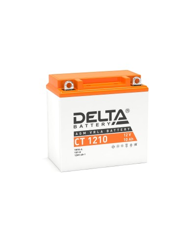Delta CT 1210. Аккумулятор герметичный свинцово-кислотный стартерный. Delta в Химках
