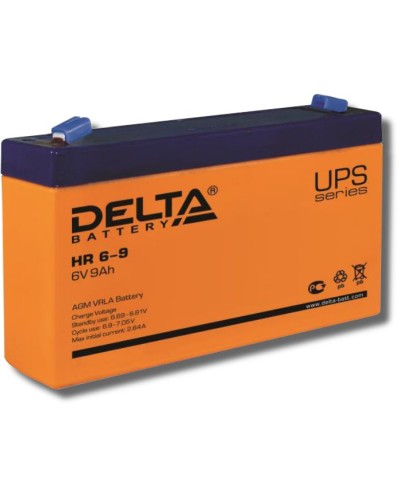 Delta HR 6-9. Аккумулятор герметичный свинцово-кислотный. Delta в Химках