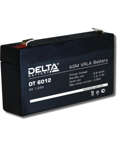 Delta DT 6012. Аккумулятор герметичный свинцово-кислотный. Delta в Химках