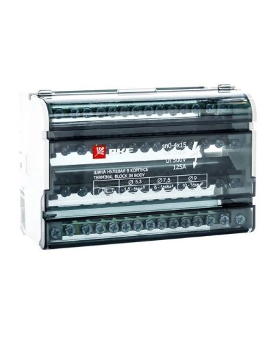 Шина нулевая в корпусе 4х15 (sn0-4х15). Шина нулевая в корпусе. EKF в Химках