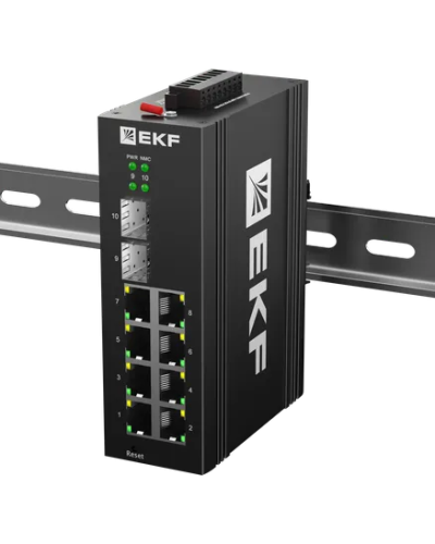 TSX-ML2-2GH/SFP-8GT. Промышленный управляемый коммутатор. EKF в Химках