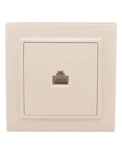 Минск Розетка RJ-45 1-мест. СП (ERK01-035-20). Розетка RJ-45 1-мест. СП. EKF в Химках