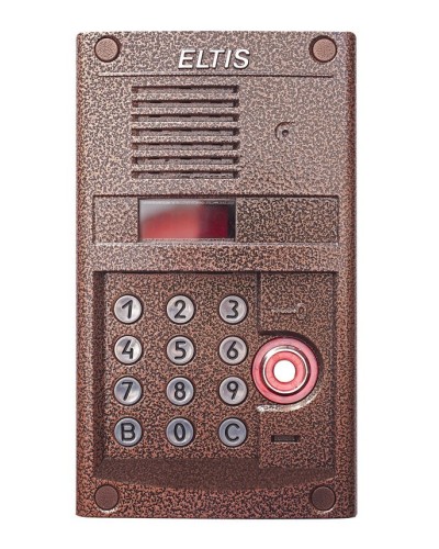 DP400-TDC22 (медь). Блок вызова домофона. ELTIS в Химках