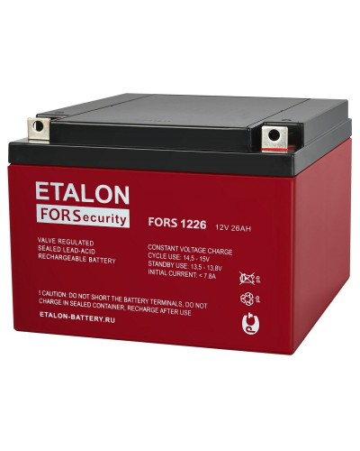ETALON FORS 1226. Аккумулятор герметичный свинцово-кислотный. ETALON в Химках