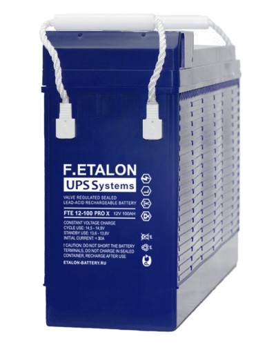 F.ETALON FTE 12-100 PRO X. Аккумулятор герметичный свинцово-кислотный. ETALON в Химках