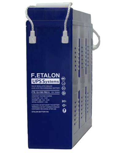 F.ETALON FTE 12-150 PRO X. Аккумулятор герметичный свинцово-кислотный. ETALON в Химках