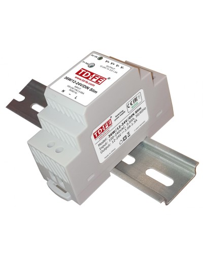 36W/12-24V/DIN Slim. Источник вторичного электропитания. FARADAY в Химках