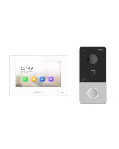 DS-D100IKWF(B). Комплект IP-видеодомофона. HiWatch в Химках