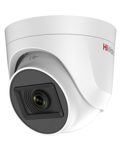 HDC-T020-P(B)(2.8mm). Бюджетная видеокамера мультиформатная купольная. HiWatch Ecoline в Химках