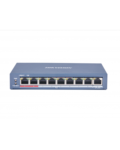 DS-3E0109P-E(C). Коммутатор с питанием POE. Hikvision в Химках