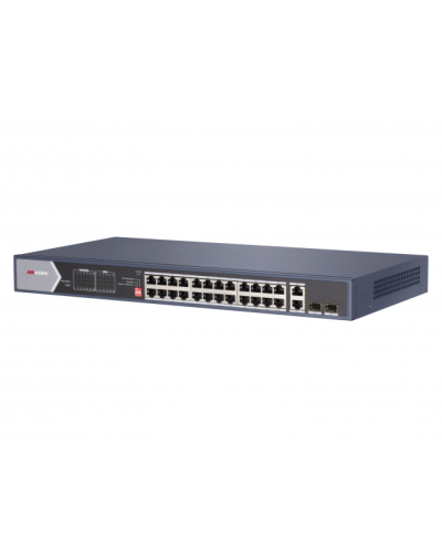 DS-3E0528HP-E. Коммутатор с питанием POE. Hikvision в Химках