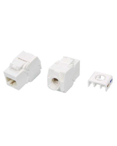 KJ8-8P8C-C5e-180-TLS-WH. Вставка Keystone Jack RJ-45. Hyperline в Химках