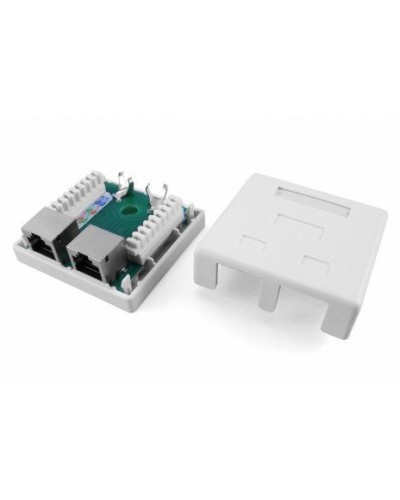SB1-2-8P8C-C5e-SH-WH. Розетка RJ-45. Hyperline в Химках