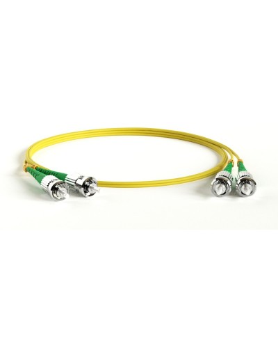 FC-D2-9-ST/AR-ST/AR-H-1M-LSZH-YL. Патч-корд волоконно-оптический ST-ST. Hyperline в Химках