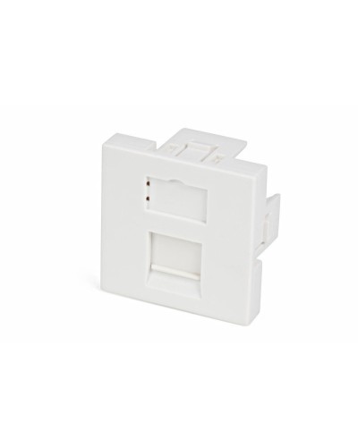 SIP2-1K-M45-45. Вставка 45х45 для 1 модуля формата Keystone Jack, со шторкой. Hyperline в Химках