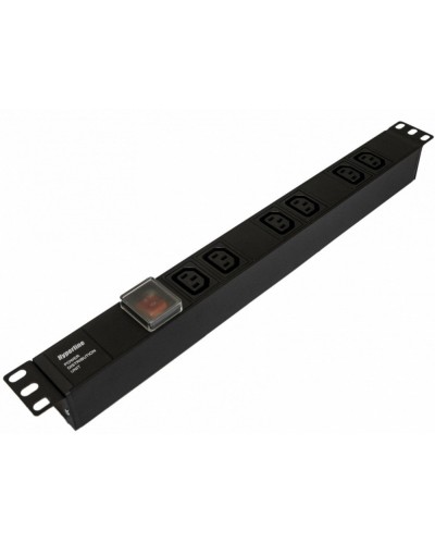 SHE19-6IEC-S-IEC. Блок розеток 19. Hyperline в Химках