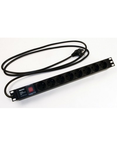 SHE19-8SH-S-2.5EU. Блок розеток 19. Hyperline в Химках
