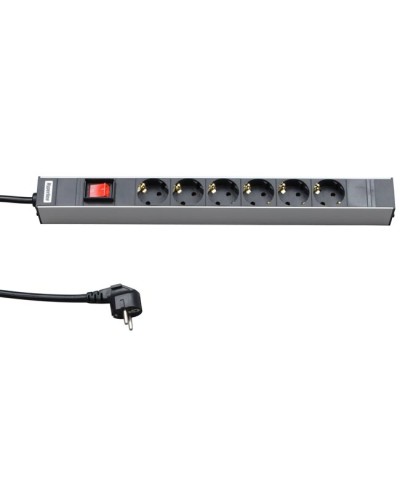 SHE19-6SH-S-2.5EU. Блок розеток 19. Hyperline в Химках