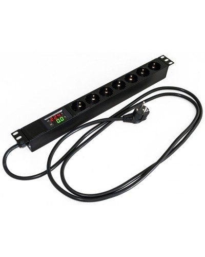 SHE19-7SH-AV-2.5EU. Блок розеток 19. Hyperline в Химках
