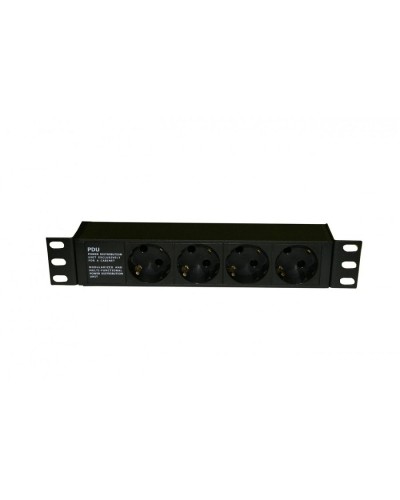 SHE10-4SH-IEC. Блок розеток 10. Hyperline в Химках