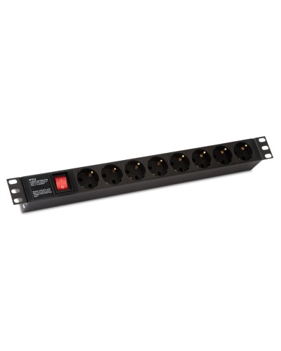 SHE19-6SH-S-IEC. Блок розеток 19. Hyperline в Химках