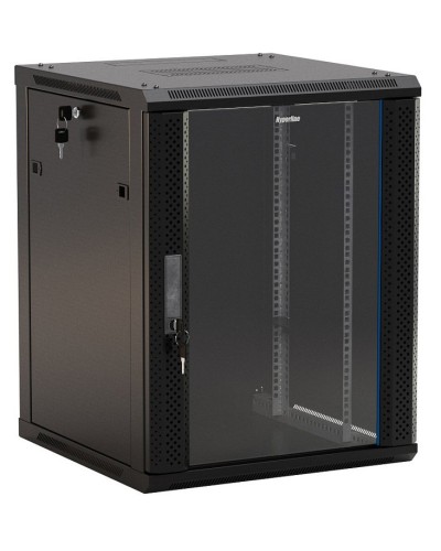 TWB-2266-GP-RAL9004. Шкаф телекоммуникационный 19 настенный 22U. Hyperline в Химках