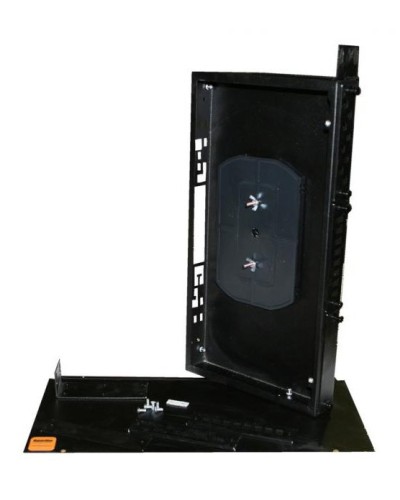 FO-19R-1U-3xSLT-W140H42-24UN-BK. Кросс оптический 19. Hyperline в Химках