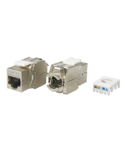 KJ8-8P8C-C5e-180-TLS-SH-F-WH. Вставка Keystone Jack RJ-45. Hyperline в Химках