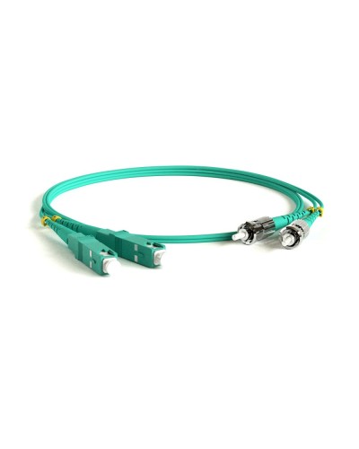 FC-D2-503-SC/PR-ST/PR-H-3M-LSZH-AQ. Патч-корд волоконно-оптический многомодовый. Hyperline в Химках