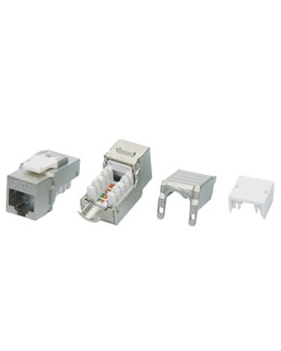 KJ9-8P8C-C6-90-SH-F. Вставка Keystone Jack RJ-45. Hyperline в Химках