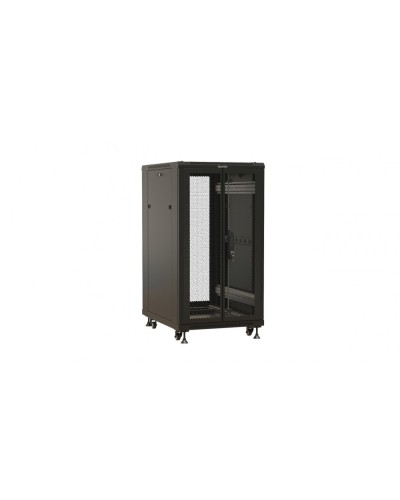 TTBR-2788-DD-RAL9004. Шкаф телекоммуникационный 19 напольный 27U. Hyperline в Химках