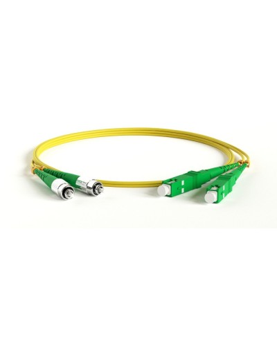 FC-D2-9-FC/AR-SC/AR-H-1M-LSZH-YL. Патч-корд волоконно-оптический SC-FC. Hyperline в Химках