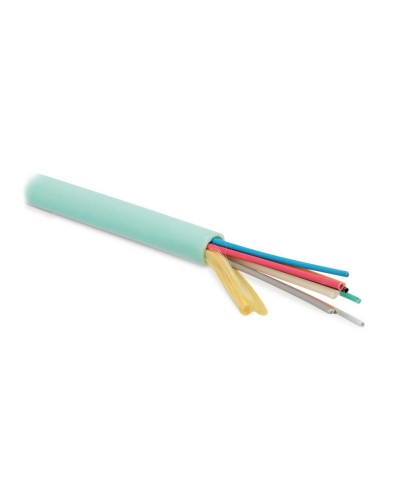 FO-MB-IN-503-24-LSZH-AQ. Кабель волоконно-оптический многомодовый. Hyperline в Химках