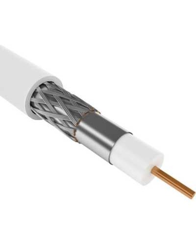 GENERICA RG6 CCS 75Ом FPE PVC белый (CC1-R6F1-111-300-G). Кабель коаксиальный омедненный. IEK в Химках