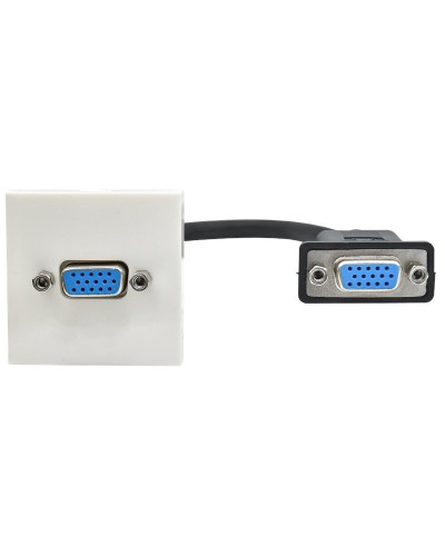 Розетка VGA M/M PRIMER РКМ-10-20-П белый IEK(PR-KK40D-RV-0-1-K01). Розетка. IEK в Химках