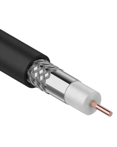 GENERICA RG59 CCS 75Ом FPE PVC белый (CC1-R5F1-111-100-G). Кабель коаксиальный омедненный. IEK в Химках