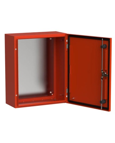 ЩМП-50.40.20 УХЛ1 IP66 RAL3020 TITAN 5 (TI5-13-N-050-040-020-66). Корпус металлический с монтажной платой. IEK в Химках