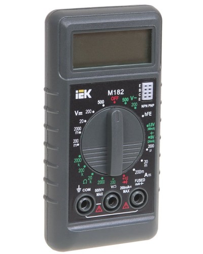 Мультиметр цифровой Compact M182 (TMD-1S-182). Мультиметр цифровой. IEK в Химках