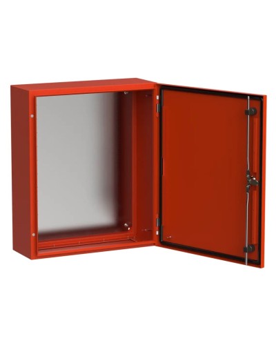 ЩМП-60.50.20 УХЛ1 IP66 RAL3020 TITAN 5 (TI5-13-N-060-050-020-66). Корпус металлический с монтажной платой. IEK в Химках