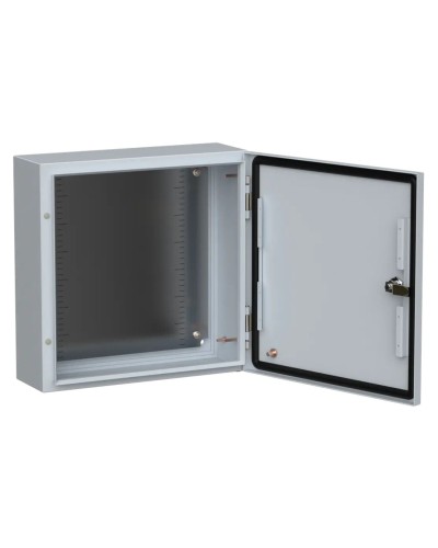 ЩМП-40.40.15 УХЛ1 IP66 400х400х150 TITAN 5 (TI5-10-N-040-040-015-66). Шкаф металлический с монтажной платой. IEK в Химках